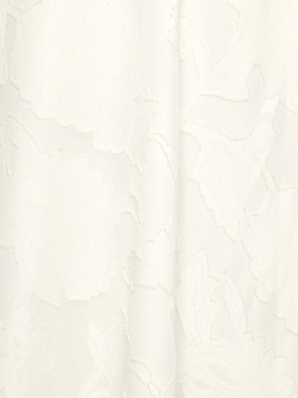 Lulus Perfectly Picturesque White Floral Burnout Surplice Midi Dress NWT - Picture 5 of 9